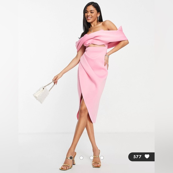 ASOS Dresses & Skirts - ASOS Design NWT Bubblegum Pink Dress 4